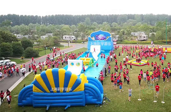 55米水上大闖關